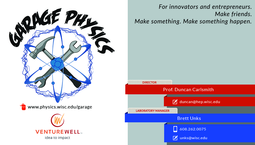 GaragePhysicsBusinessCard