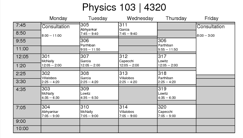 SCHEDULE