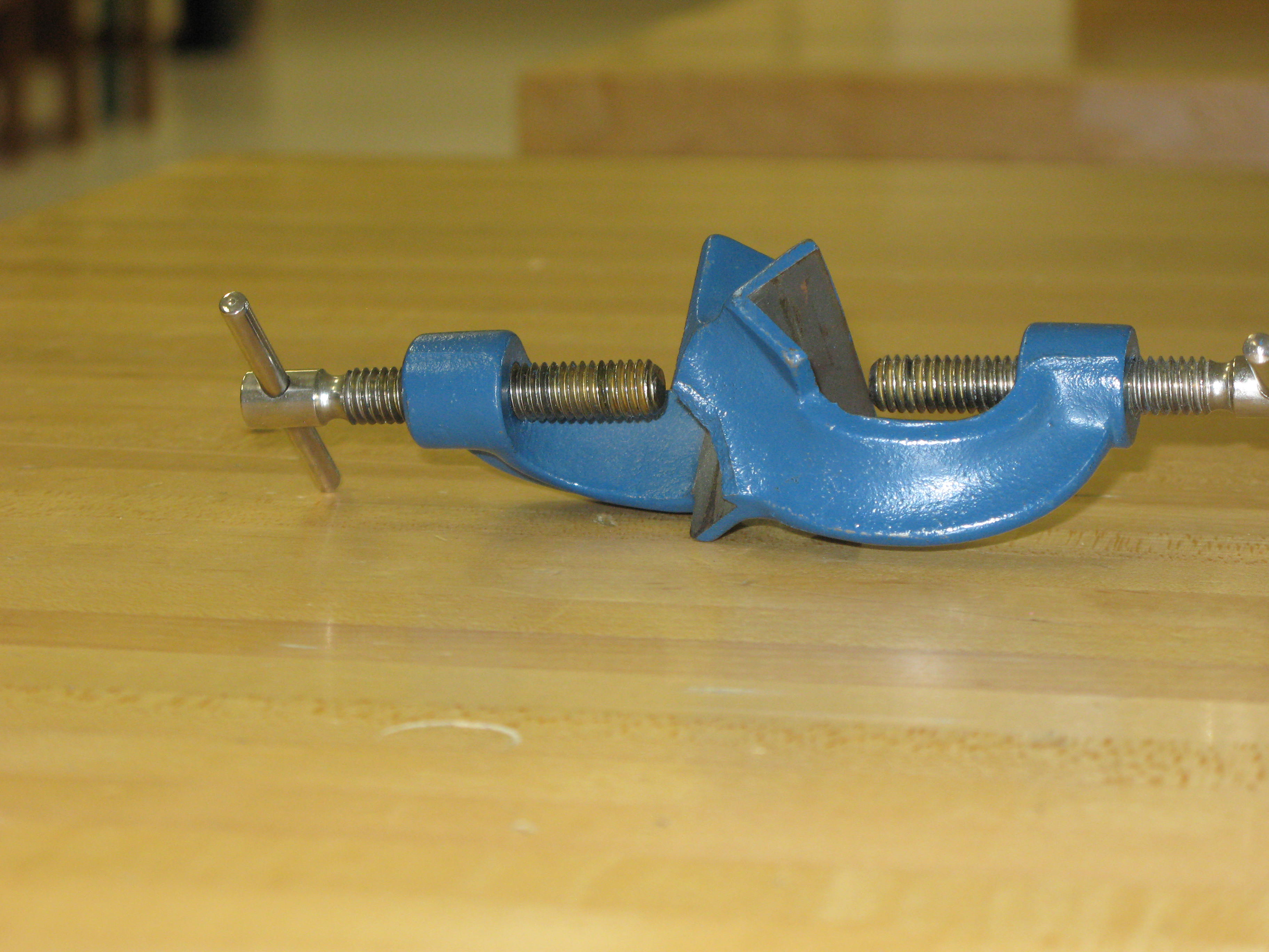 Blue Right-Angle Clamp